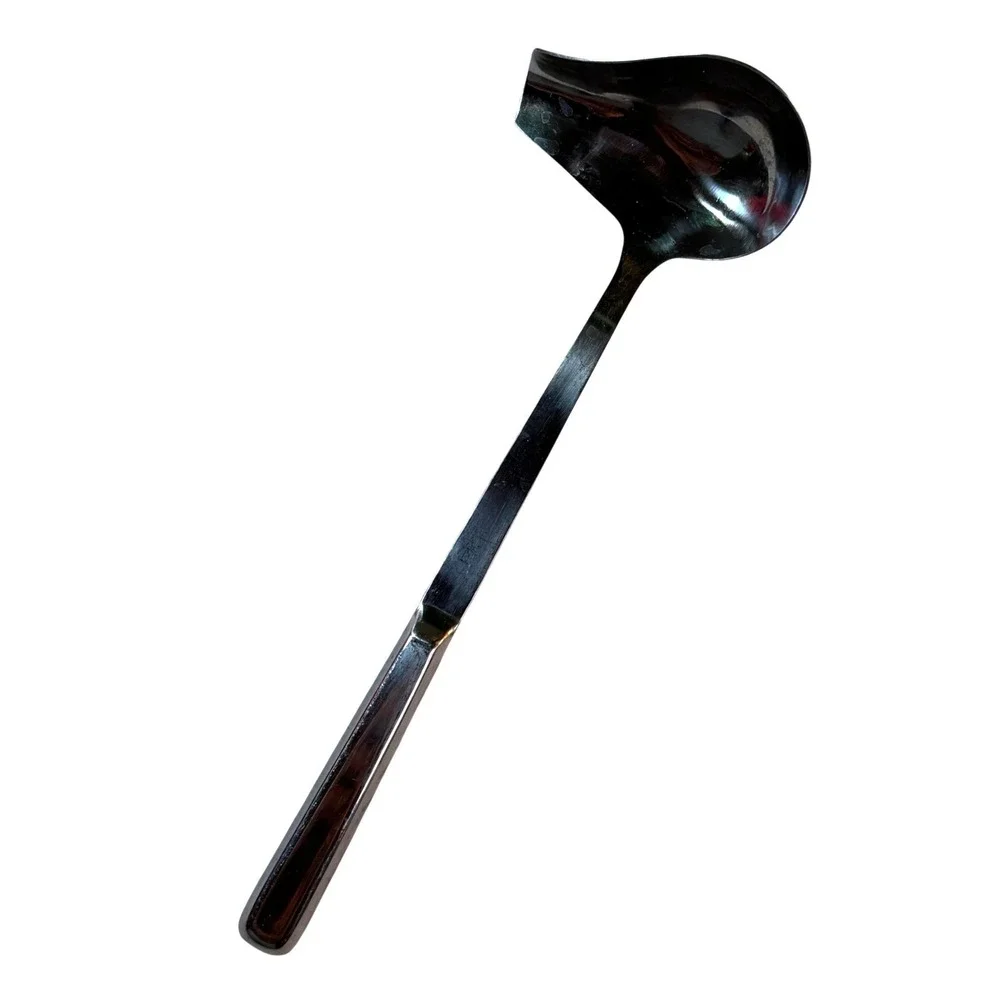 MCM Gravy Ladle Stainless Steel Side Pour Grandmillennial Vintage Tableware